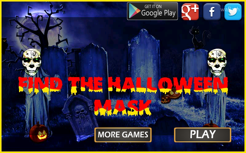 MIRCHI 할로윈 마스크 찾기 (Find The Halloween Mask) 게임 화면 1