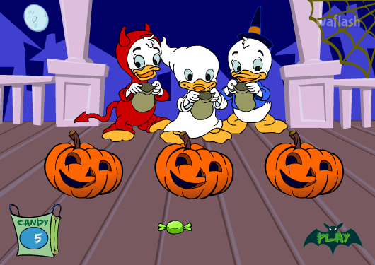 할로윈 사탕찾기 (Disney's Trick or Treat) 게임 화면 2