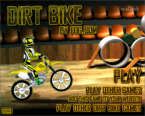 더트 바이트 (Dirt Bike) 게임 화면 1
