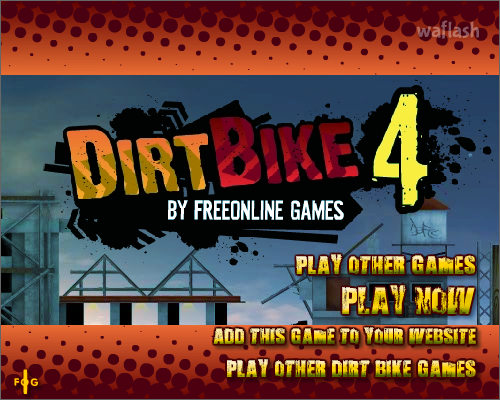 더트 바이크 4 (Dirt Bike 4) 게임 화면 1
