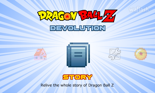 드래곤볼 Z 데볼루션 (Dragon Ball Z Devolution) 게임 화면 1