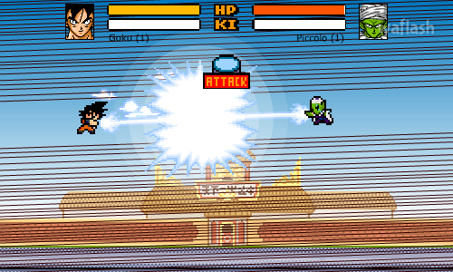 드래곤볼 Z 데볼루션 (Dragon Ball Z Devolution) 게임 화면 2