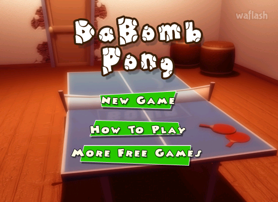 DaBomb Pong 게임 화면 1