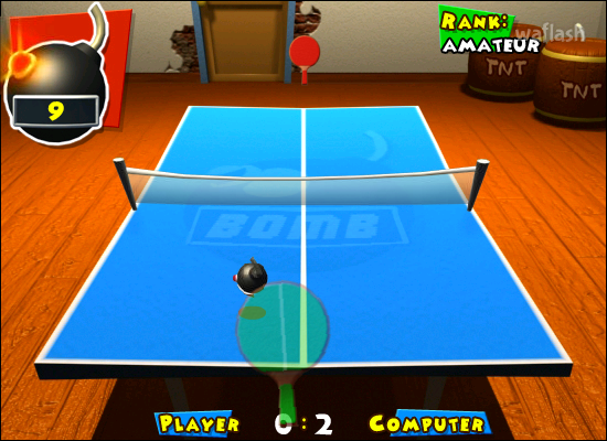 DaBomb Pong 게임 화면 2