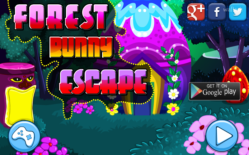 MIRCHI 숲속 토끼 탈출 (Forest Bunny Escape) 게임 화면 1