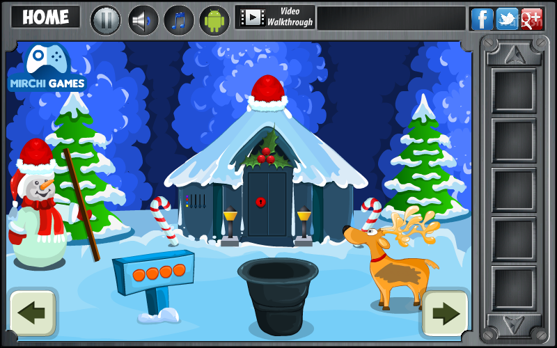 MIRCHI 산타걸 구출 (Santa Girl Rescue) 게임 화면 2