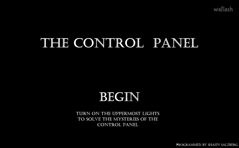 더 컨트롤 패널 (The Control Panel) 게임 화면 1