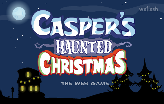 꼬마 유령 캐스퍼 - Casper's Haunted Christmas 게임 화면 1