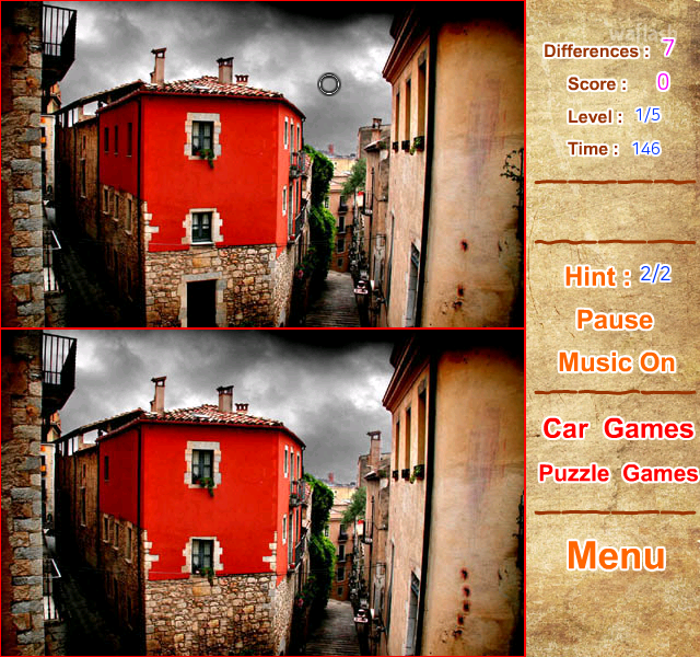 틀린그림찾기 - 어메이징 스페인 (Amazing Spain Spot Difference) 게임 화면 2