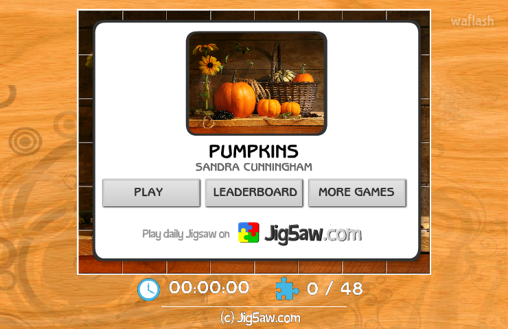 직소퍼즐 - Pumpkins 게임 화면 1