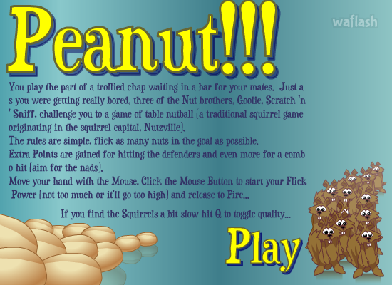 땅콩알까기 - Peanut!!! 게임 화면 1