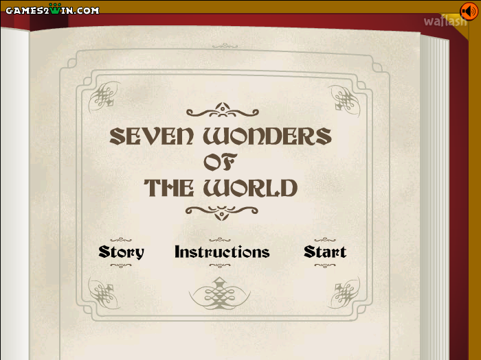 슬라이딩 퍼즐 - Seven Wonders of the World 게임 화면 1