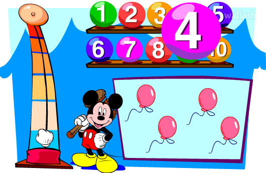 미키의 숫자 공부 (Strong Mouse Numbers Game) 게임 화면 2