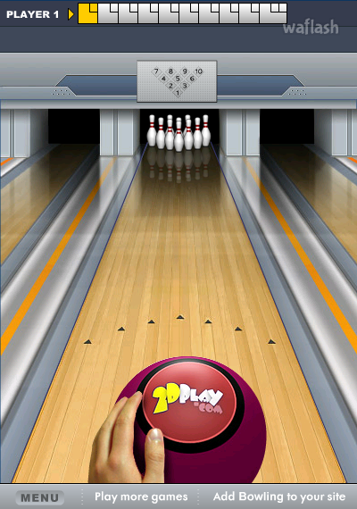 볼링 (Bowling) 게임 화면 2