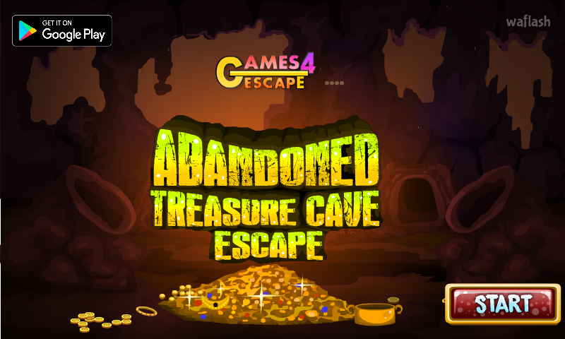 G4E 어밴던드 트레저 케이브 이스케이프 (Abandoned Treasure Cave Escape) 게임 화면 1