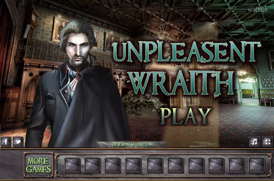 Hidden4fun 숨은그림찾기 - Unpleasent Wraith 게임 화면 1