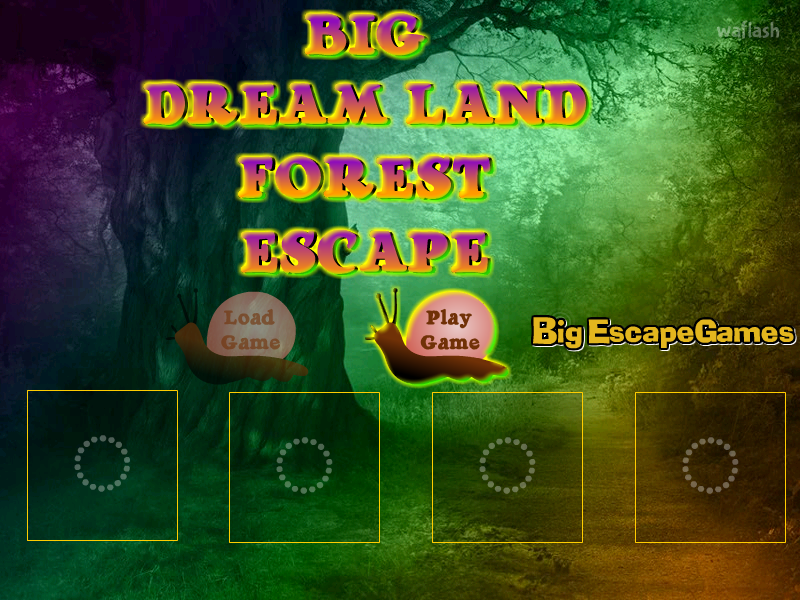 BIG 드림 랜드 포레스트 이스케이프 게임 화면 1