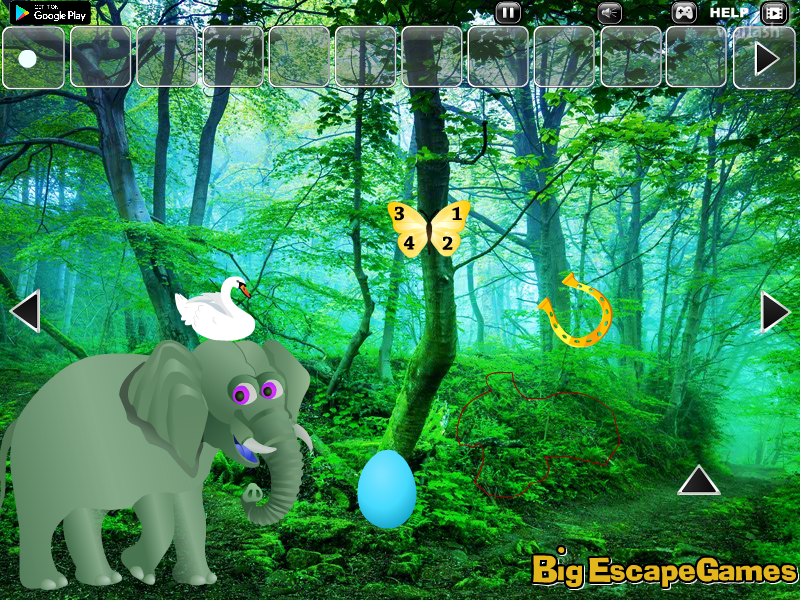 BIG 엘리펀트 랜드 이스케이프 (BIG Elephant Land Escape) 게임 화면 2