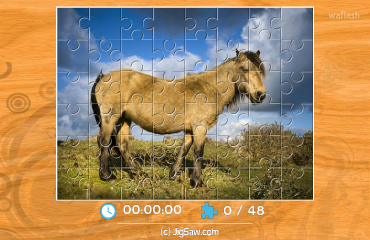 직소퍼즐 Dartmoor Pony 게임 화면 2