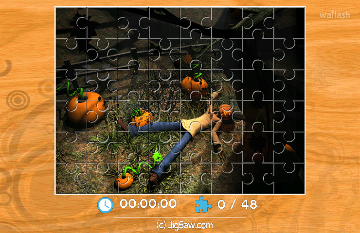 직소퍼즐 Pumpkin Man 게임 화면 2