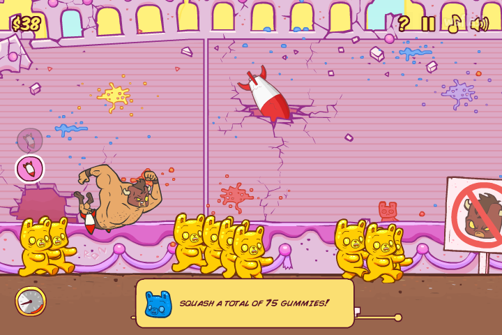 황소날리기2 (Burrito Bison: Revenge) 게임 화면 2