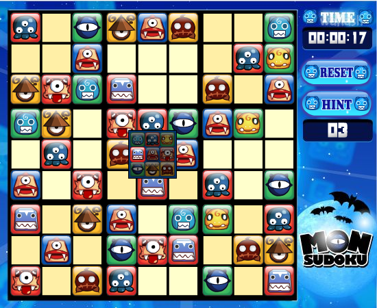 몬 스도쿠 (Mon Sudoku) 게임 화면 2