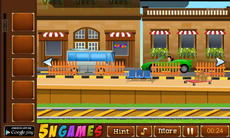 5nGames Ambulance Level Crossing Escape 게임 화면 2