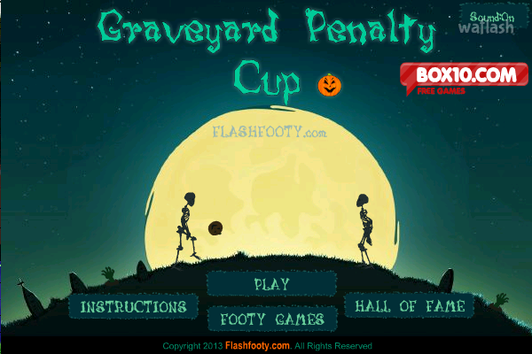 그레이브야드 페널티컵 (Graveyard Penalty Cup) 게임 화면 1