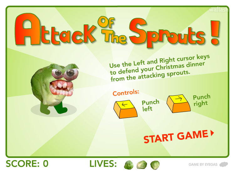 Attack of the Sprouts 게임 화면 1