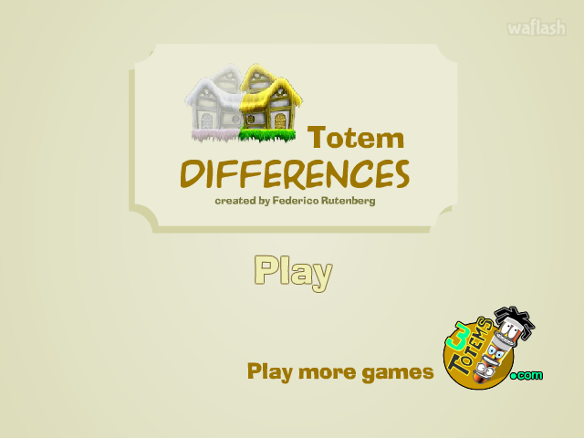 틀린그림찾기 Totem Differences 게임 화면 1