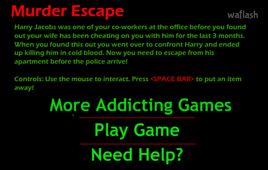 머더 이스케이프 (Murder Escape) 게임 화면 1