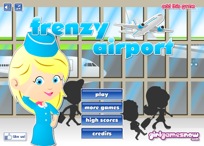 프렌지 에어포트 (Frenzy Airport) 게임 화면 1