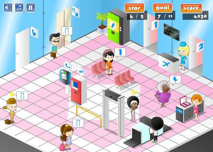 프렌지 에어포트 (Frenzy Airport) 게임 화면 2
