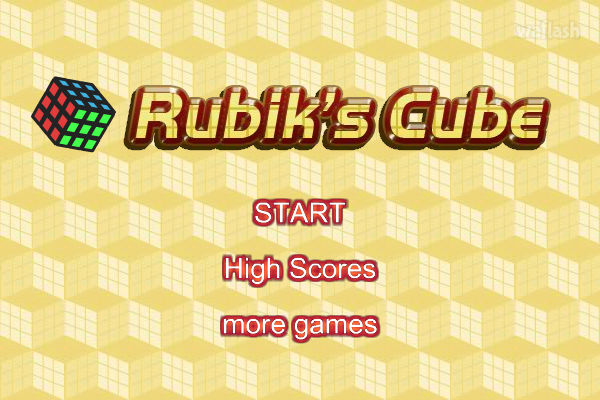 루빅스 큐브 (Rubik's Cube) 게임 화면 1
