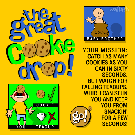 더 그레이트 쿠키 드랍 (The Great Cookie Drop) 게임 화면 1