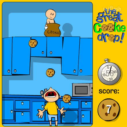 더 그레이트 쿠키 드랍 (The Great Cookie Drop) 게임 화면 2