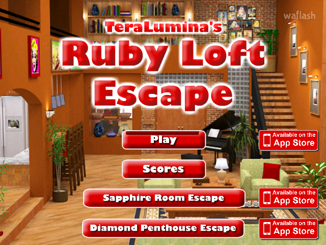 루비 로프트 이스케이프 (Ruby Loft Escape) 게임 화면 1