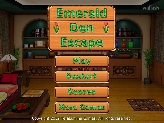 에메랄드 덴 이스케이프 (Emerald Den Escape) 게임 화면 1