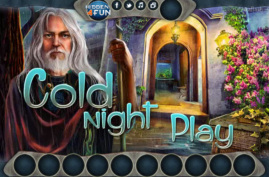 Hidden4fun 숨은그림찾기 - Cold Night 게임 화면 1