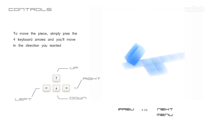 Bloxorz 2 게임 화면 3