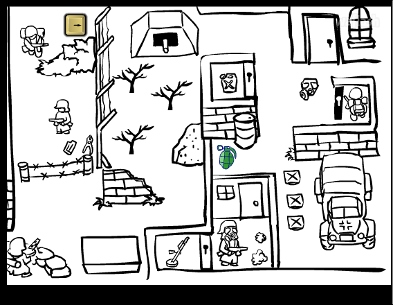 메탈기어 솔리드 스네이크 게임 화면 2
