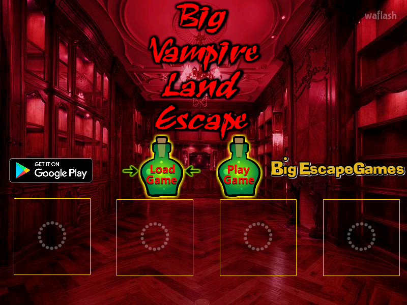 뱀파이어 랜드 이스케이프 (Big Vampire Land Escape) 게임 화면 1