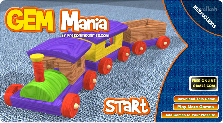 젬 매니아 (Gem Mania) 게임 화면 1