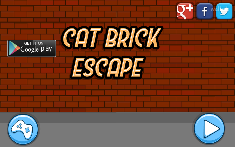 MIRCHI 캣 브릭 이스케이프 (Cat Brick Escape) 게임 화면 1