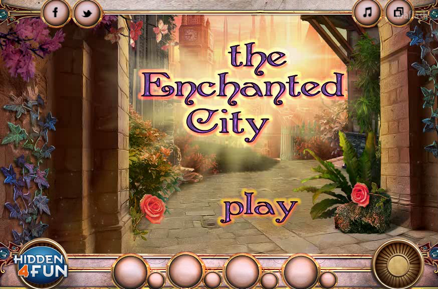 Hidden4fun 숨은그림찾기 - 더 인챈티드 시티 (The Enchanted City) 게임 화면 1