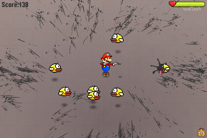 마리오 플래피 킬러 (Mario Flappy Killer) 게임 화면 2