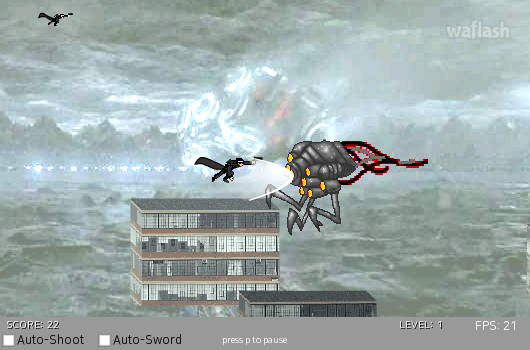 매트릭스 베타 (Matrix: Side Scrolling Fighter Beta) 게임 화면 2