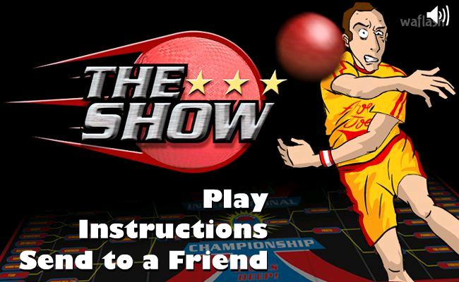 더 쇼 (The Show) 피구게임 게임 화면 1