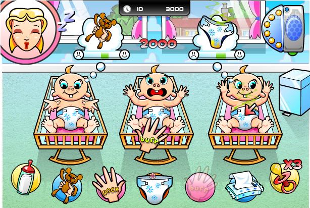 Terrible Triplets 게임 화면 2