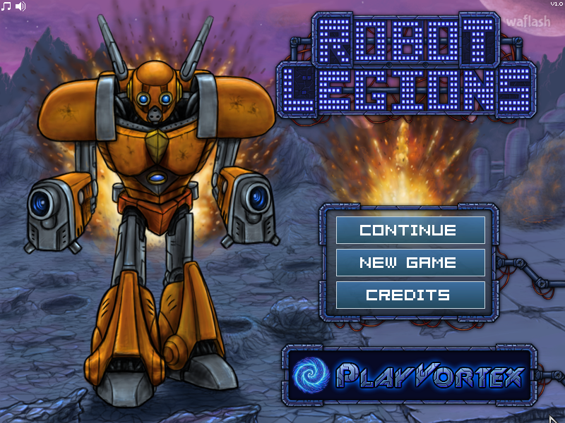로봇 리전스 (Robot Legions) 게임 화면 1